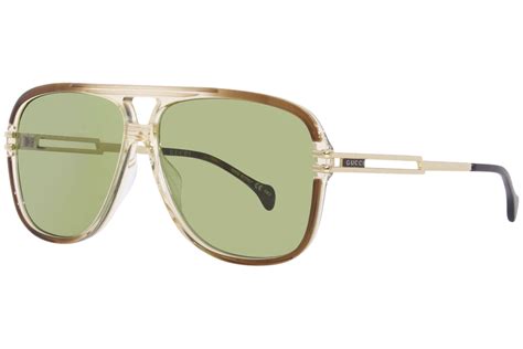 gucci 1105 gg 1105|Gucci GG1105S Sunglasses Men's Pilot Shape .